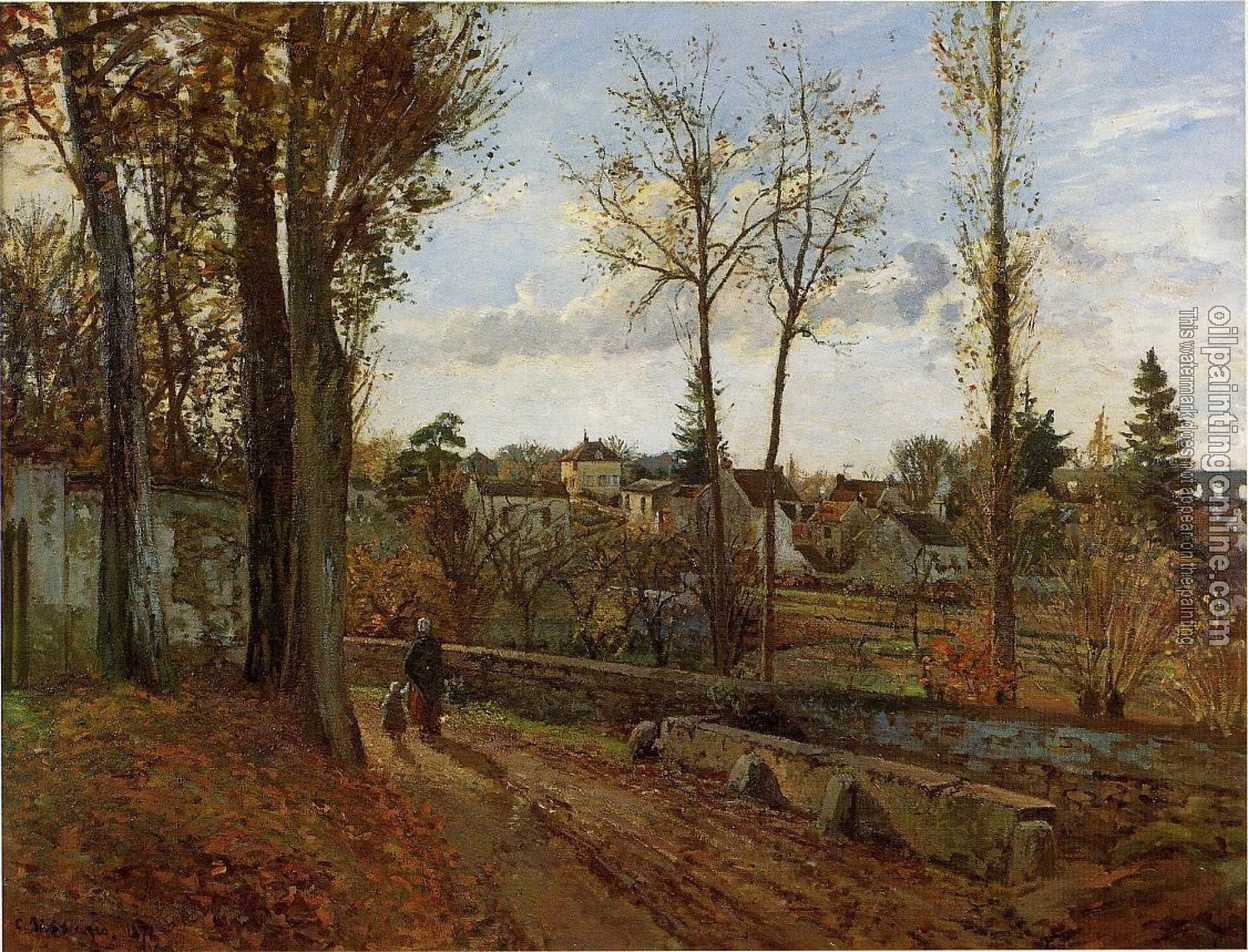 Pissarro, Camille - Louveciennes